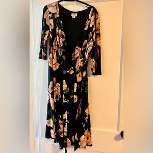 Unique Vintage Wrap Dress 2XL